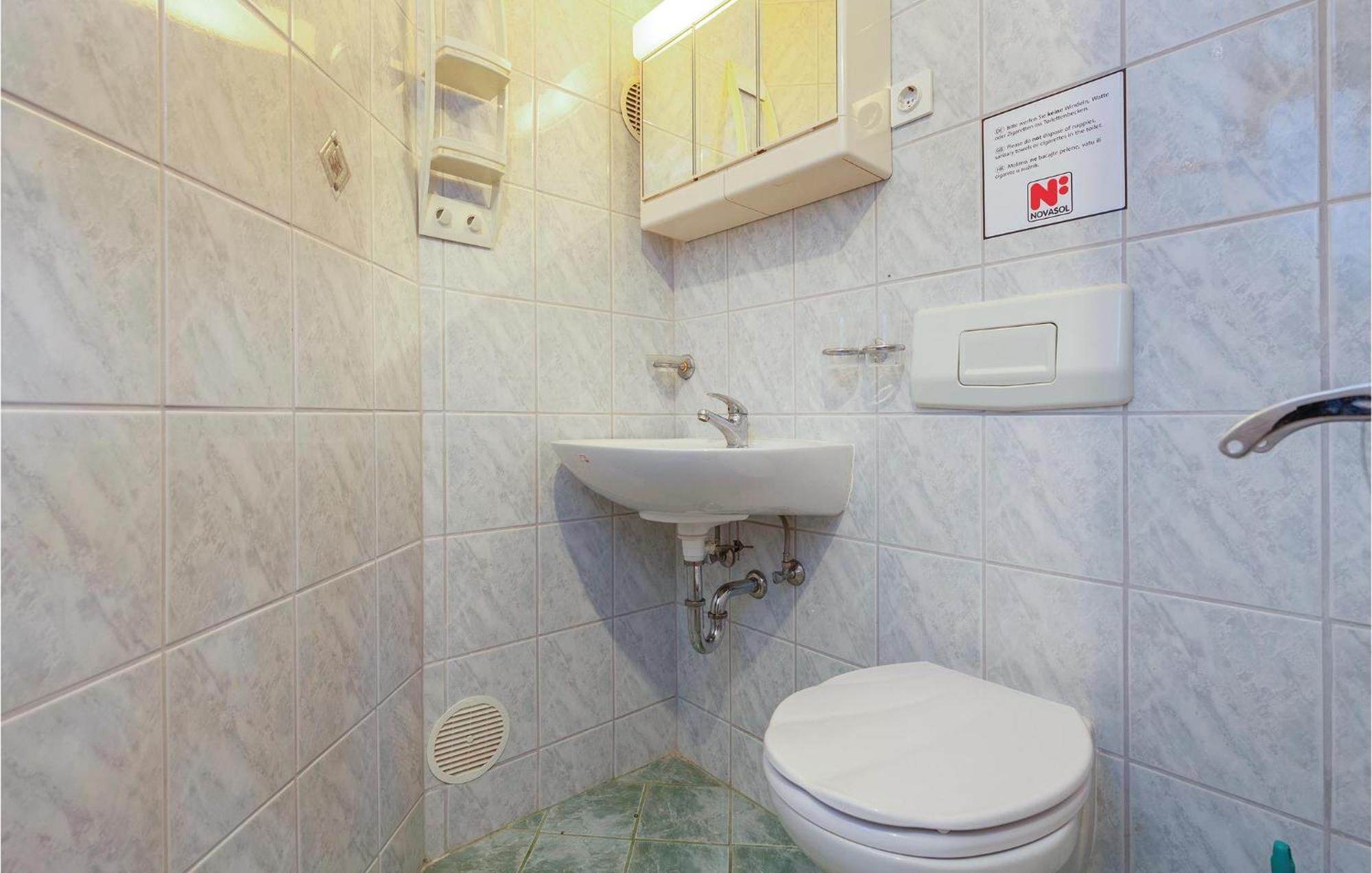 Stunning Apartment In Crikvenica With Kitchen Bagian luar foto
